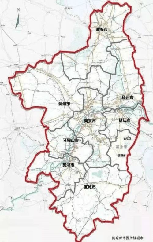 途经安徽两地 南京都市圈将建高速环线公路